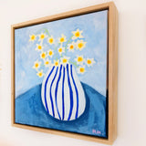 Jonquils In Blue Stripes