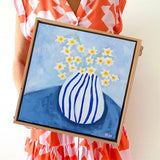 Jonquils In Blue Stripes
