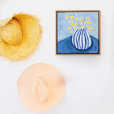 Jonquils In Blue Stripes