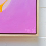 Wonky Vase With Wattle