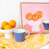 Oranges With Coffee Cup