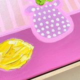 Pink On Pink With Lemon