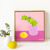 Pink On Pink With Lemon