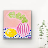 Little Lemon On Pink