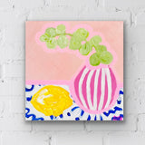 Little Lemon On Pink