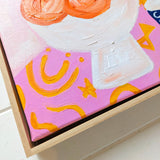 Oranges With Coffee Cup