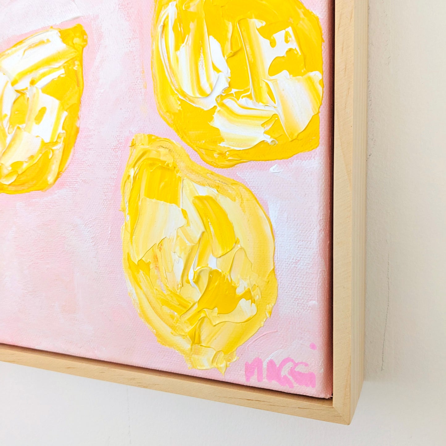 Little Lemons On Pink