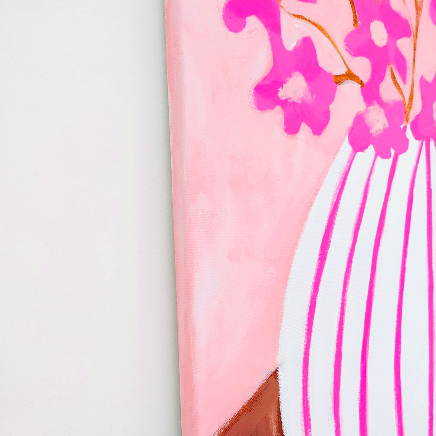 Spring Blooms In Stripes