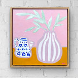 Little Coffee Pot With Pink