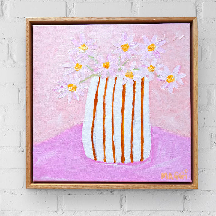 Daisies In Stripes