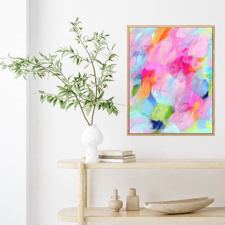 Flower Pop Limited Edition Canvas Print