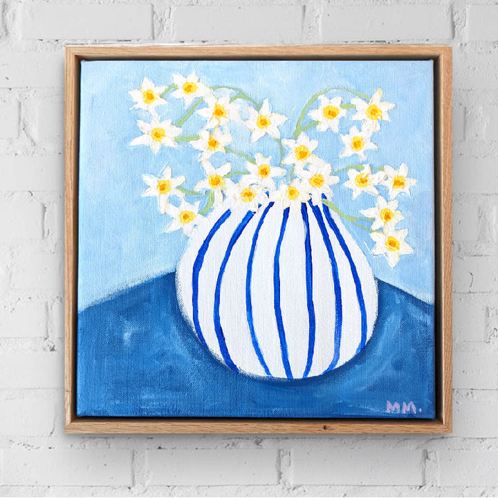 Jonquils In Wonky Stripes