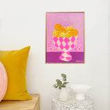 Lemons + Oranges on Pink