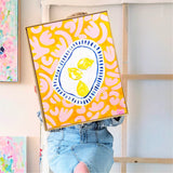 Lemons On Pink And Yellow