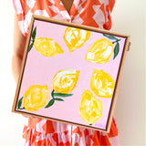 Little Lemons On Pink