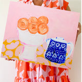 Oranges With Coffee Pot