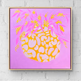 Wonky Vase With Wattle