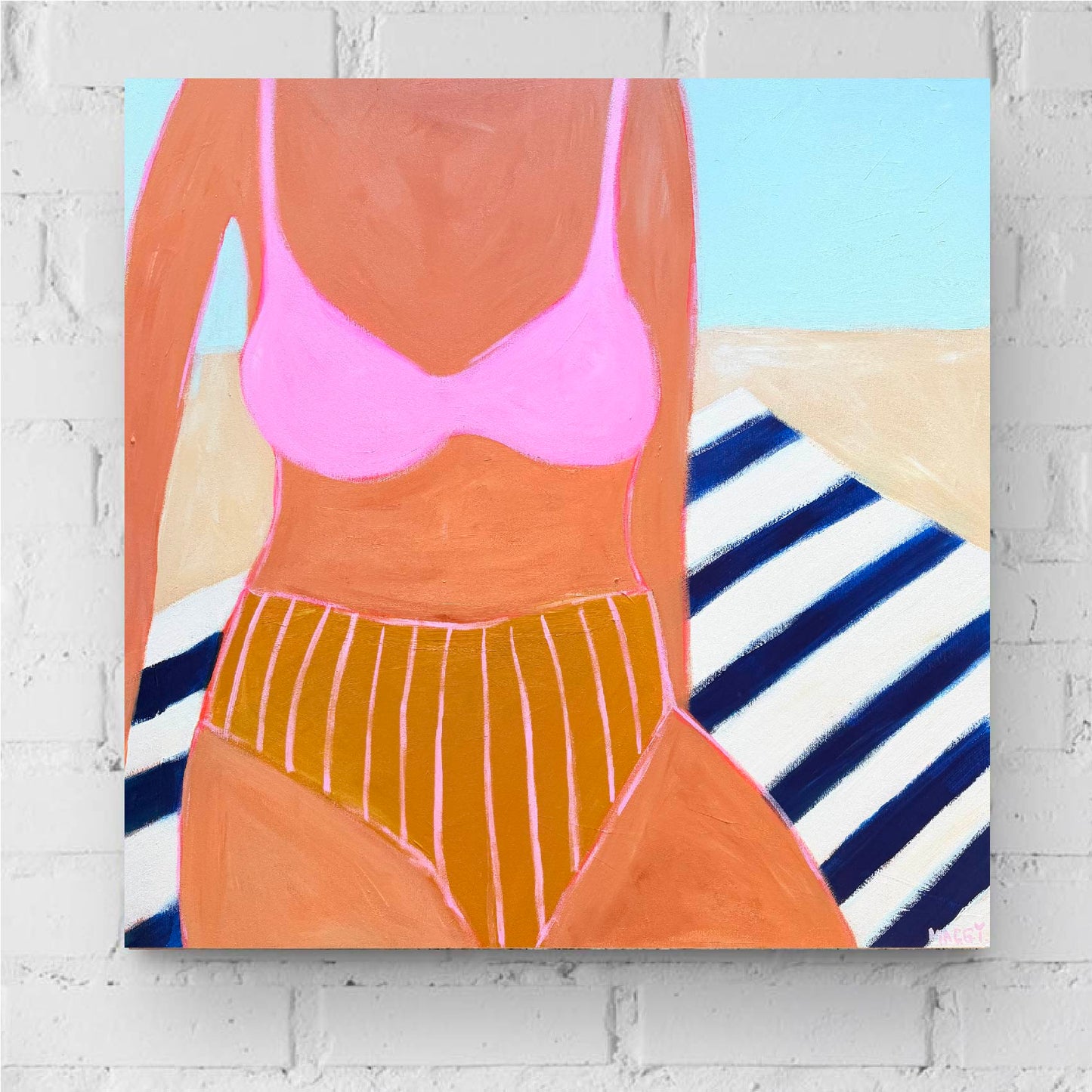 Coledale Beach Bather