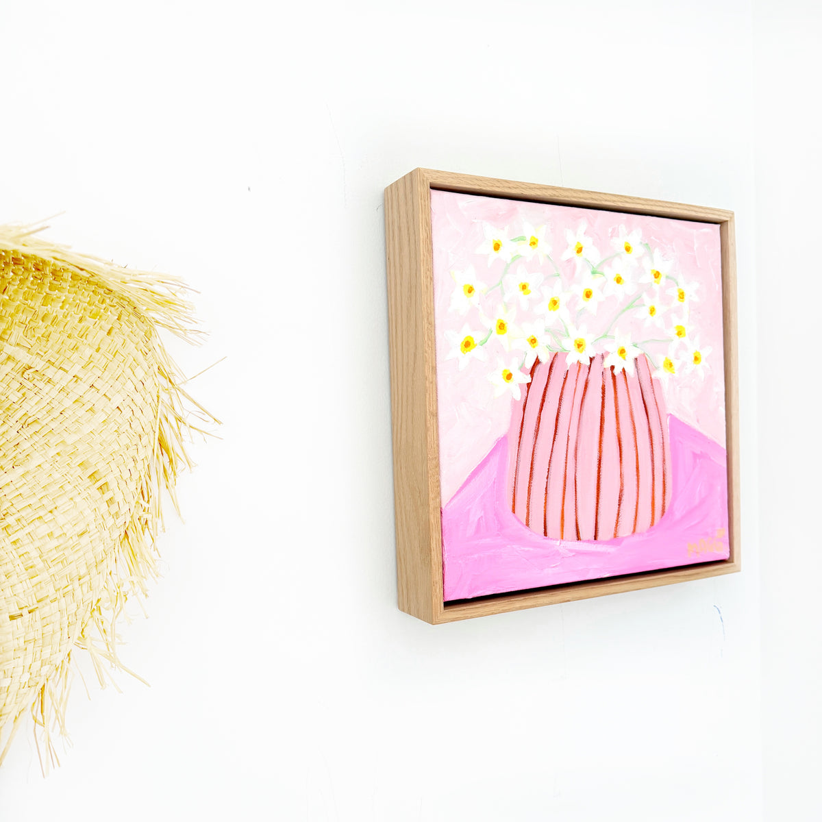 Jonquils In Pink Stripes