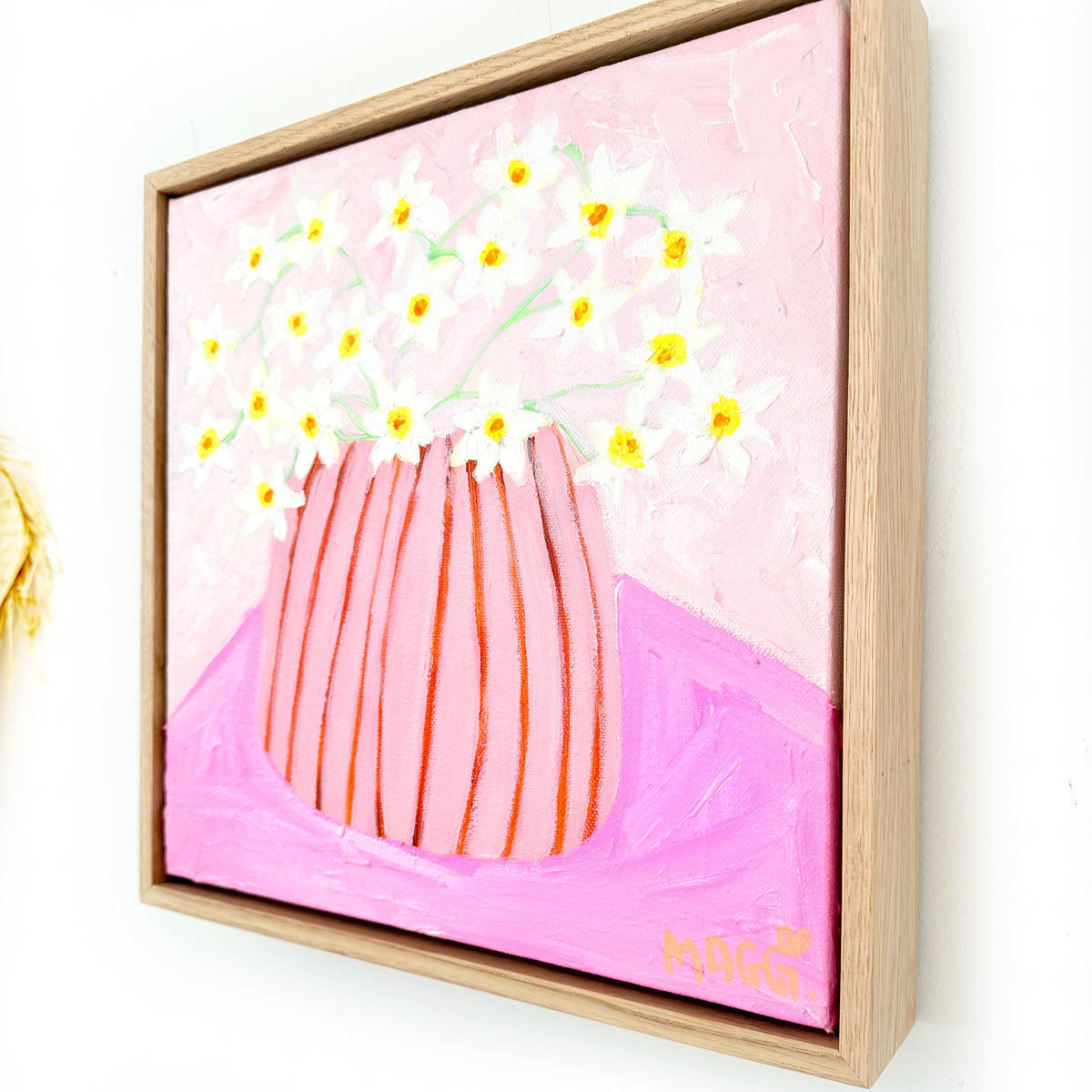 Jonquils In Pink Stripes