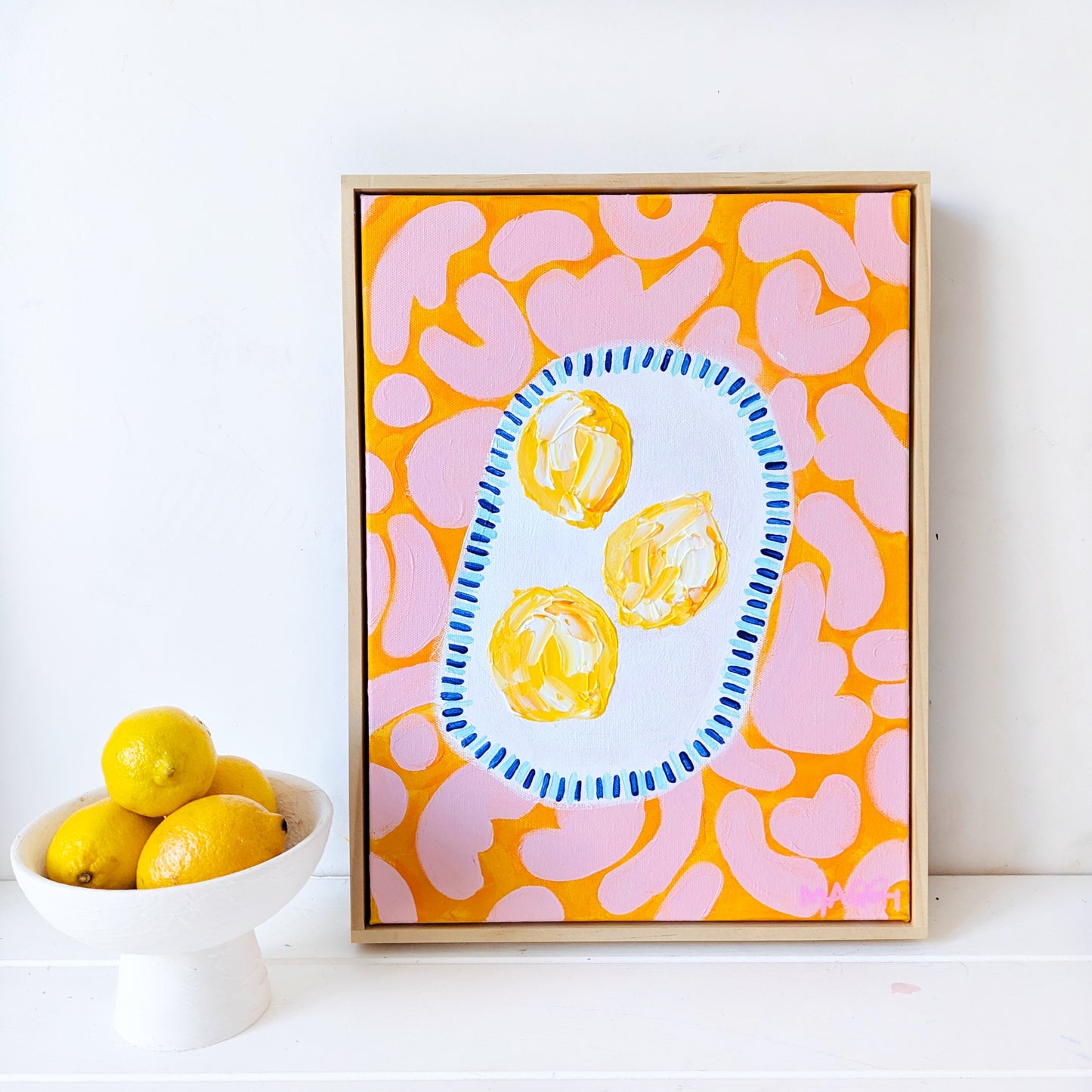 Little Plate Of Lemons