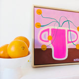 Wonky Pink Vessel