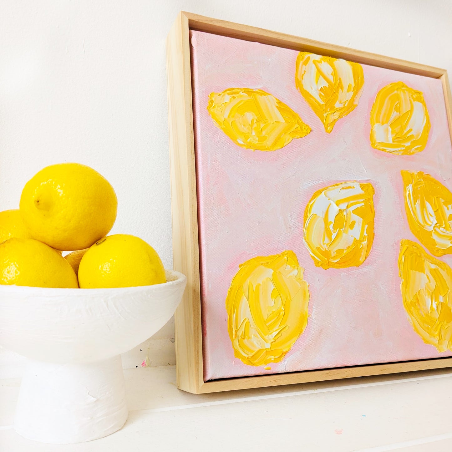 Little Lemons On Pink