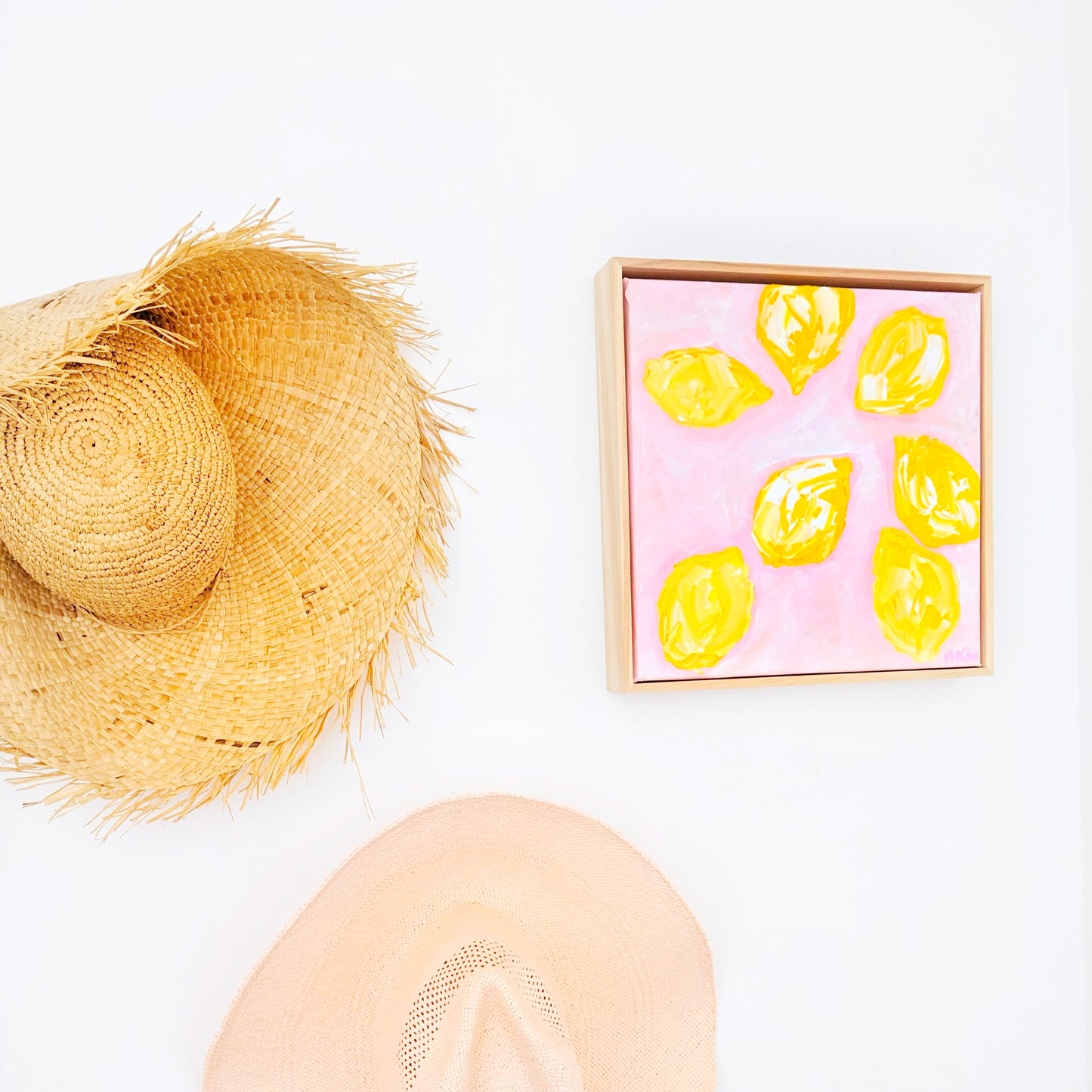 Little Lemons On Pink