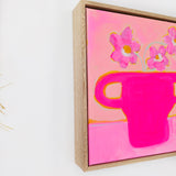 Wonky Pink Pot