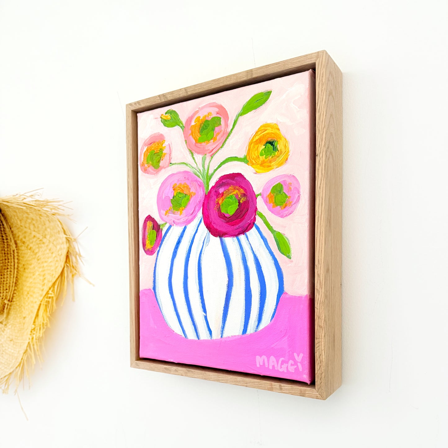 Poppies On Pink