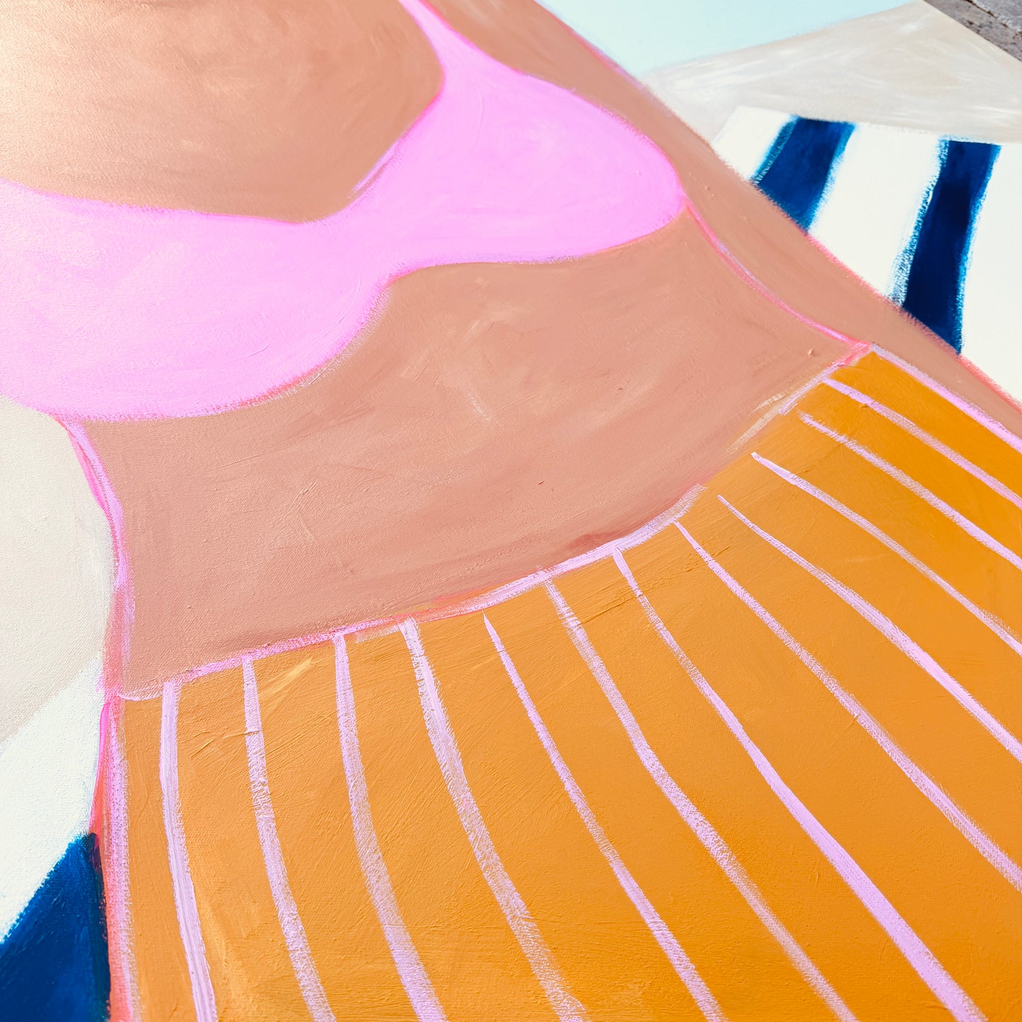 Coledale Beach Bather