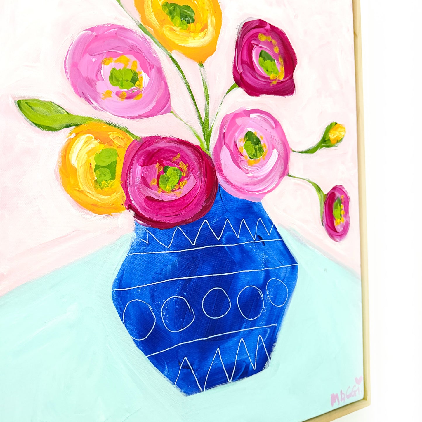 Poppies In Blue