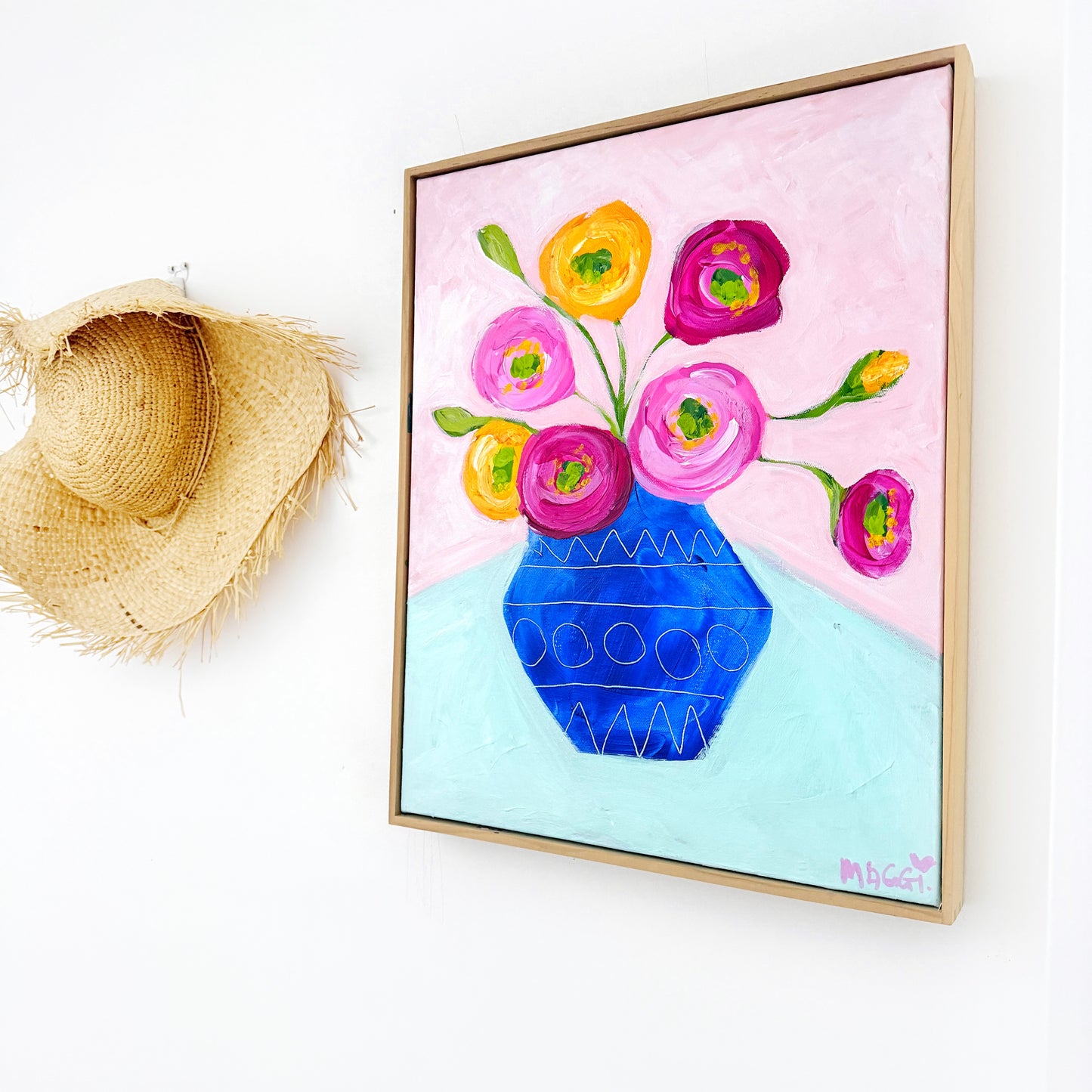 Poppies In Blue