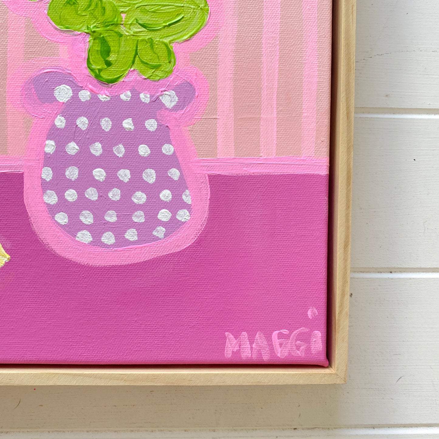 Pink On Pink With Lemon