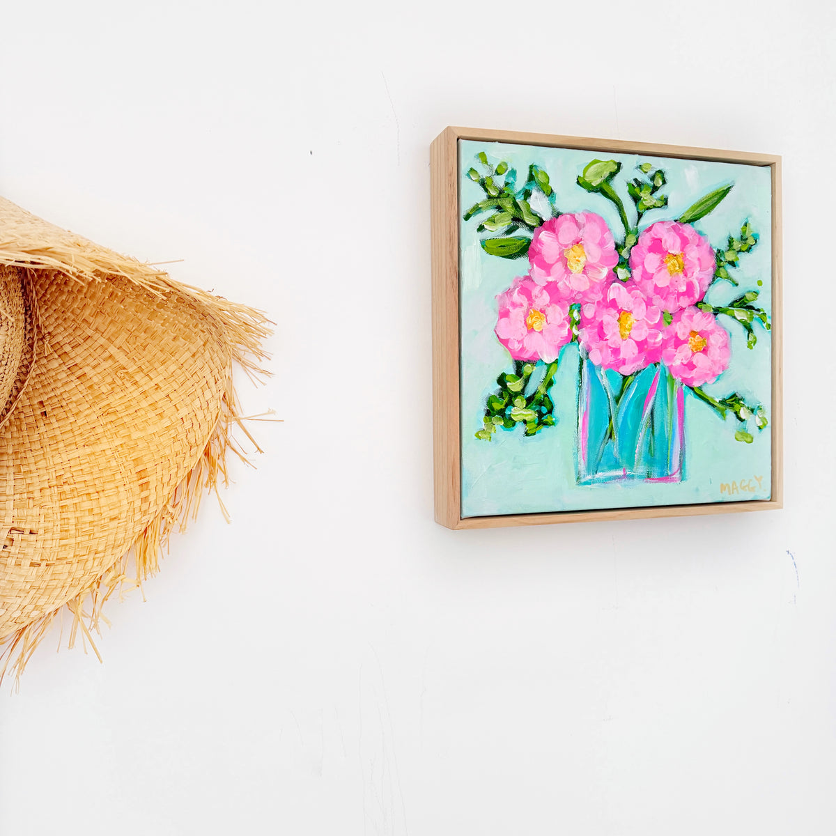 Zinnias In Bloom
