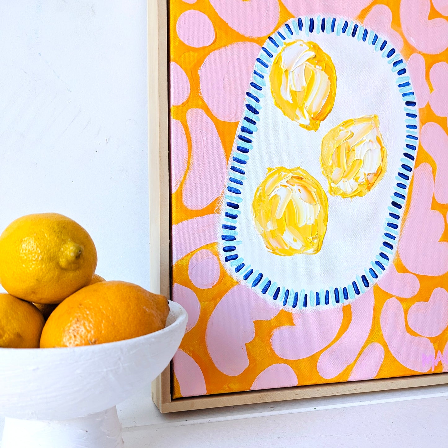 Little Plate Of Lemons