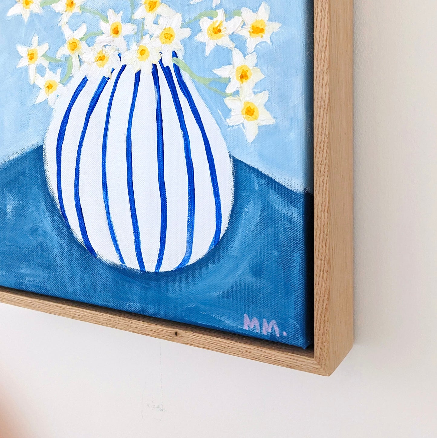 Jonquils In Wonky Stripes