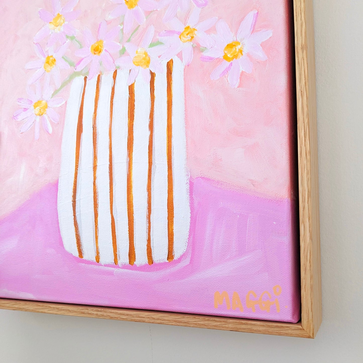 Daisies In Stripes