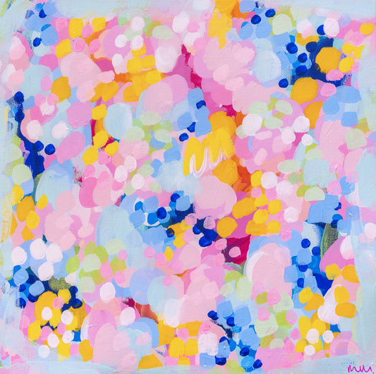 Beach Blossoms Paper Print