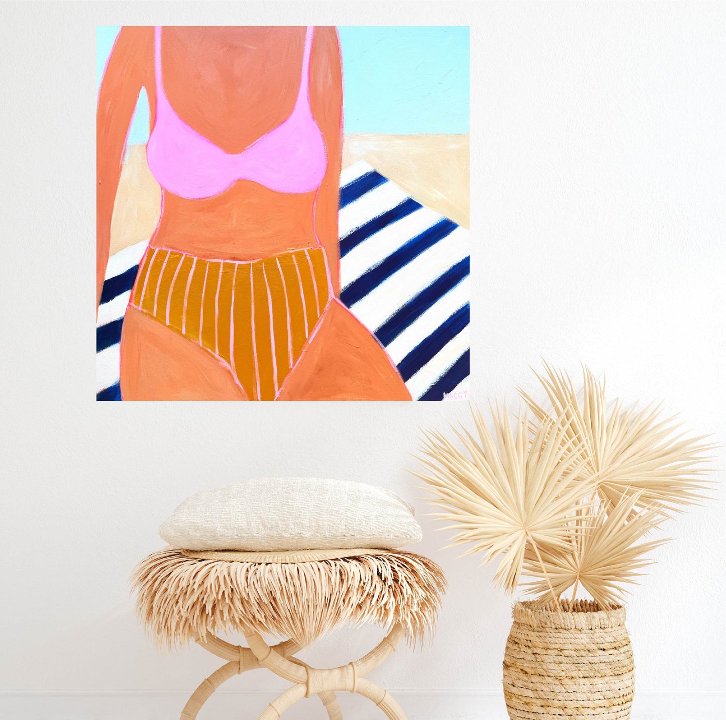 Coledale Beach Bather
