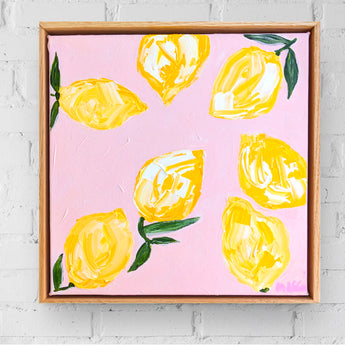Little Lemons On Pink