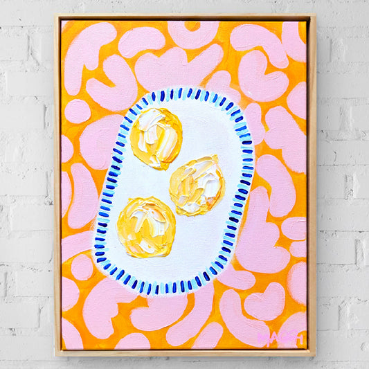 Little Plate Of Lemons