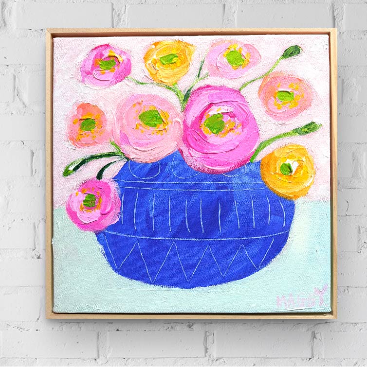 Little Pot Of Poppies