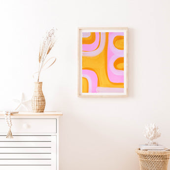 Mango Sorbet A3 Print