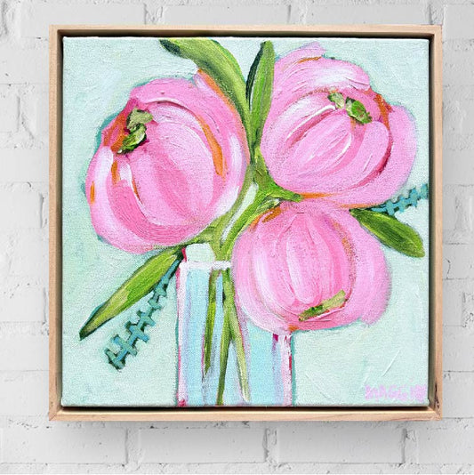 Peonies In Vase
