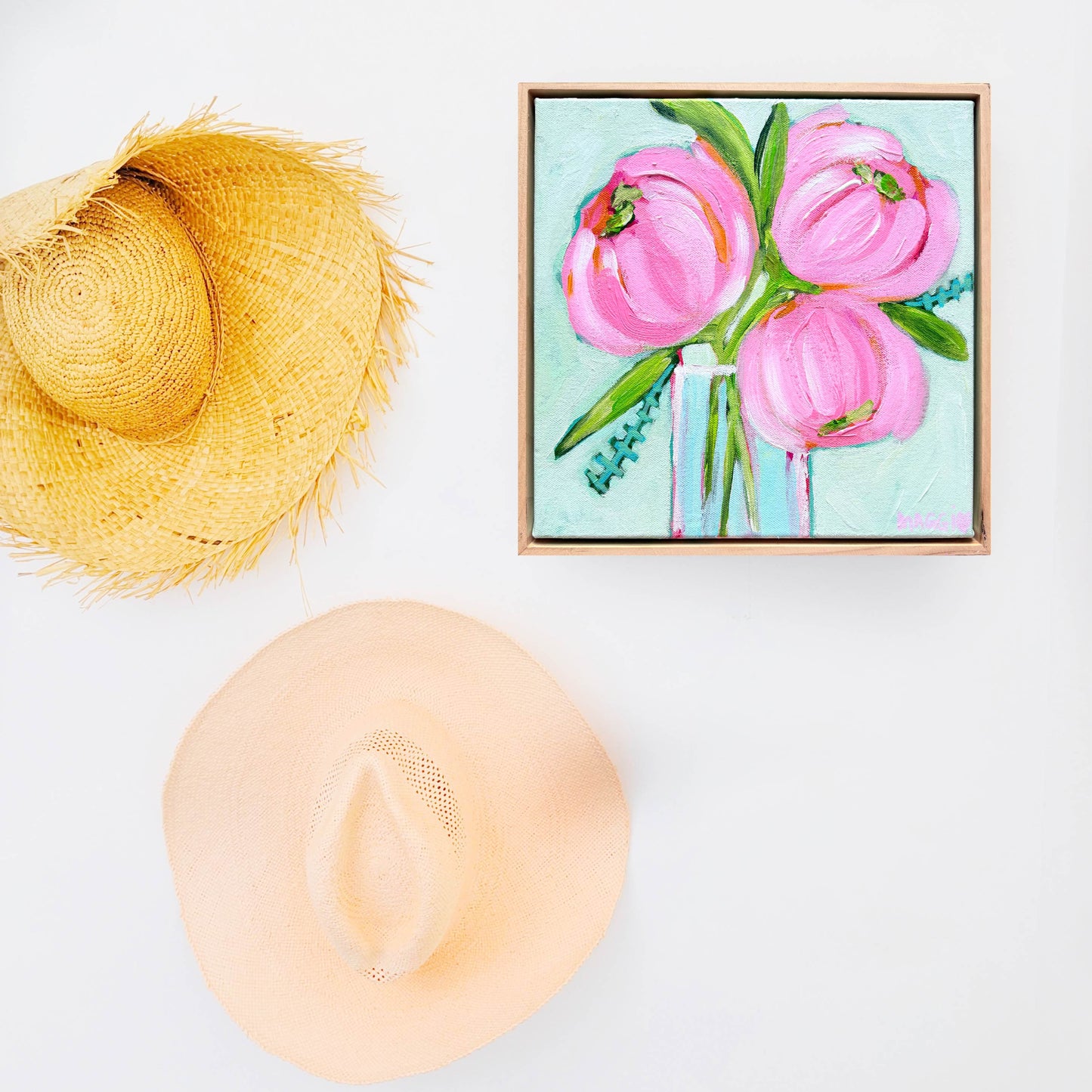 Peonies In Vase