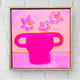 Wonky Pink Pot