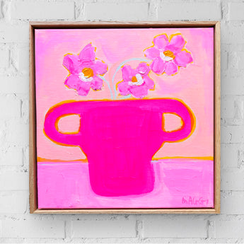 Wonky Pink Pot