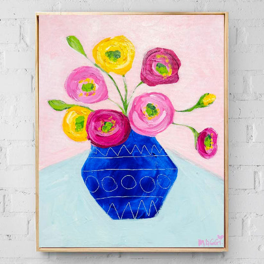 Poppies In Blue