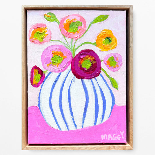 Poppies On Pink